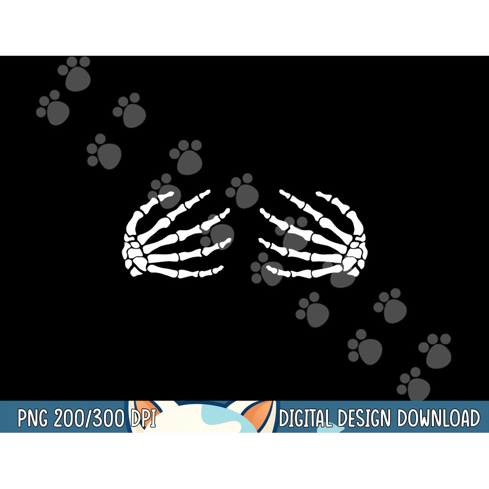 Halloween Boob Skeleton Hands Breast Funny Costume Scary Bra png, sublimation copy.jpg