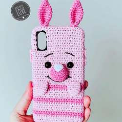 Piglet Iphone 7/8/X/11/12 Case | Crochet pattern PDF