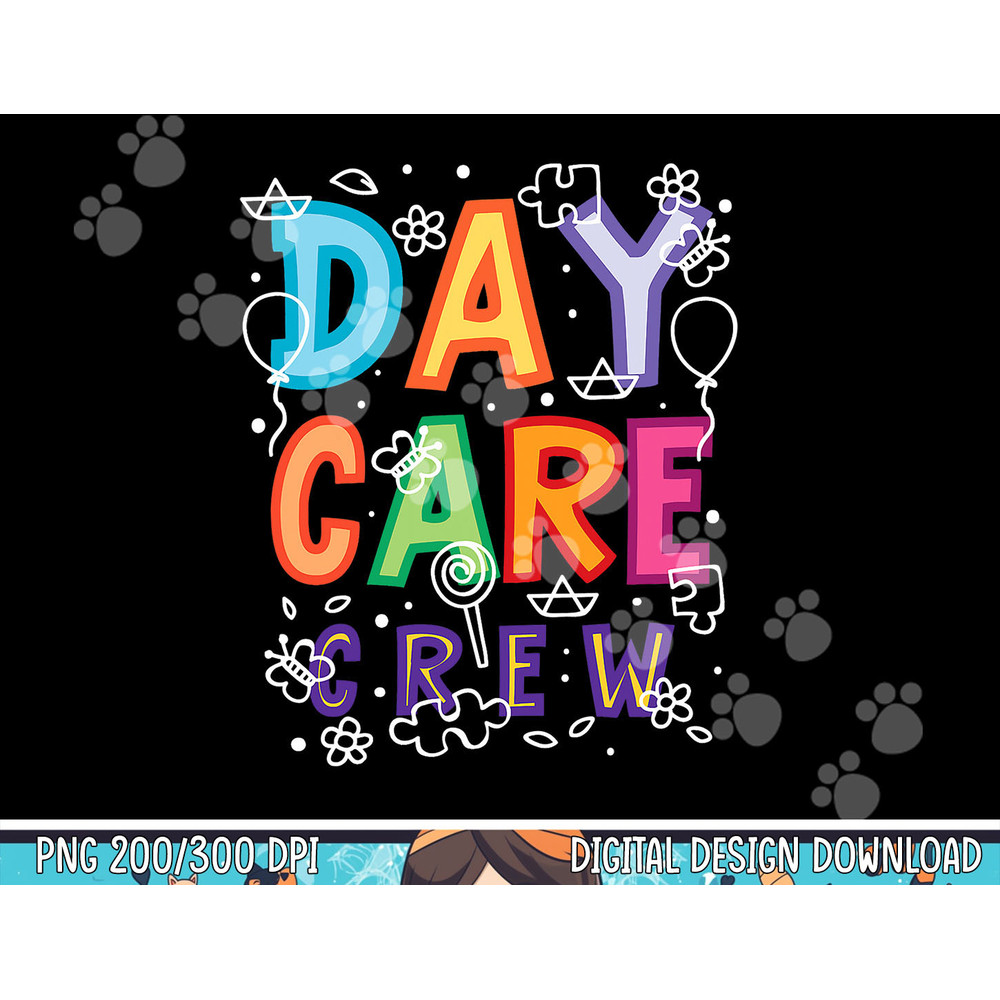 Daycare Provider Childcare Preschool Teacher png, sublimation copy.jpg
