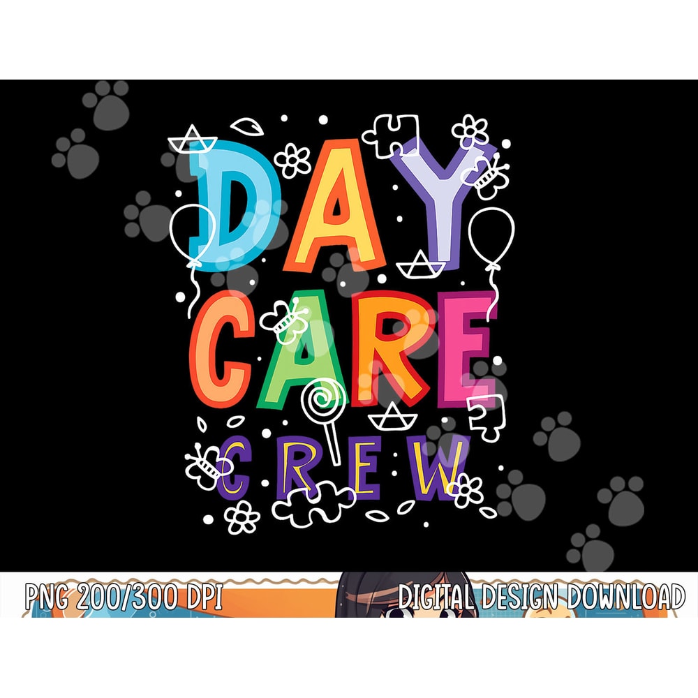 Daycare Provider Childcare Preschool Teacher png, sublimation copy.jpg