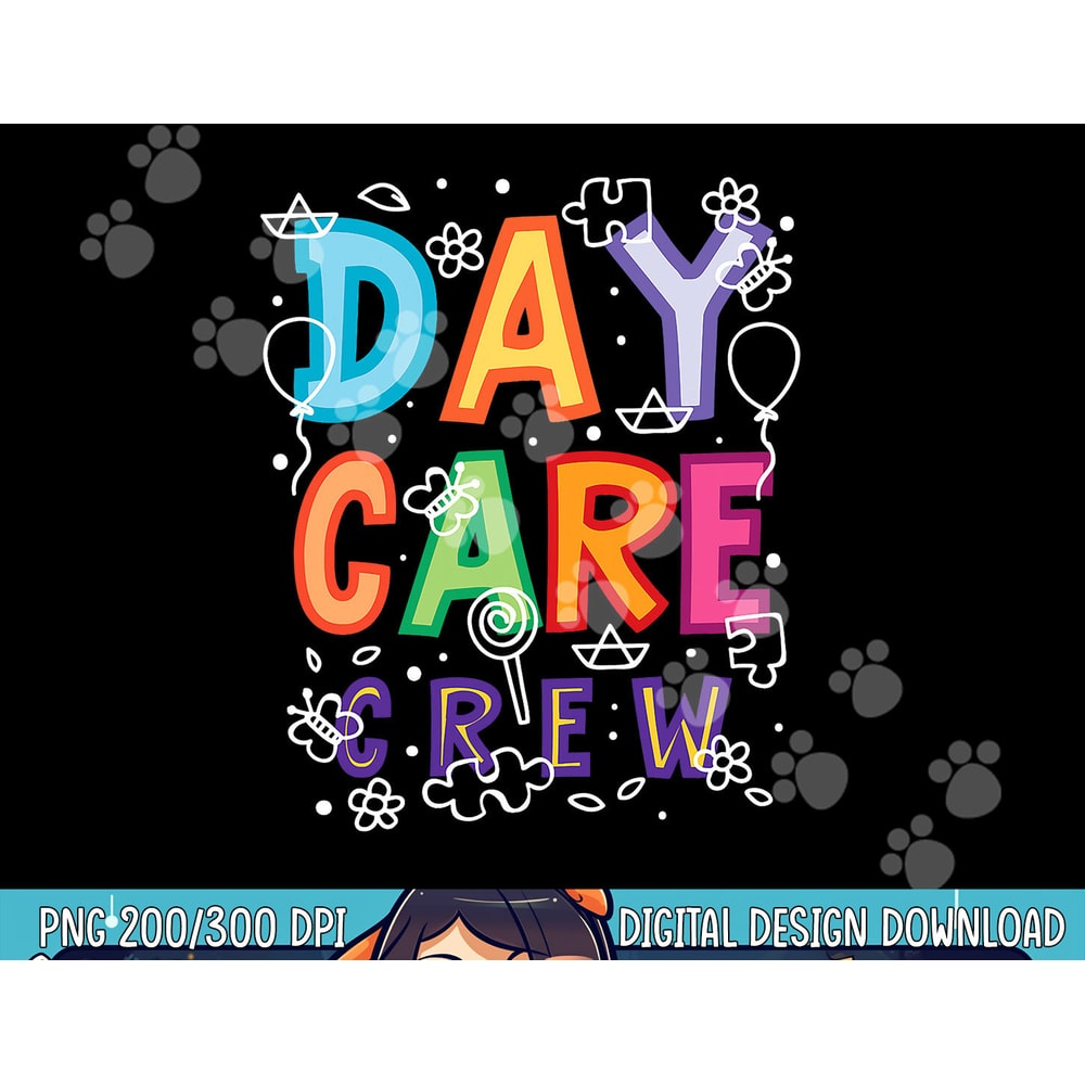 Daycare Provider Childcare Preschool Teacher png, sublimation copy.jpg