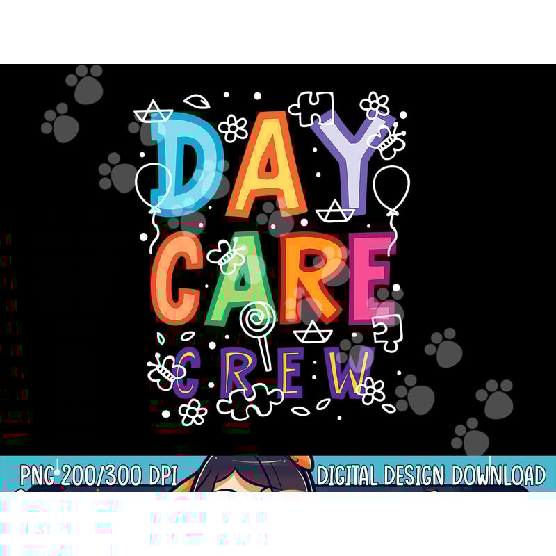 Daycare Provider Childcare Preschool Teacher png, sublimation copy.jpg