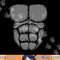 Halloween Funny Gorilla Monkey Belly Chest Costume Shirt png, sublimation copy.jpg