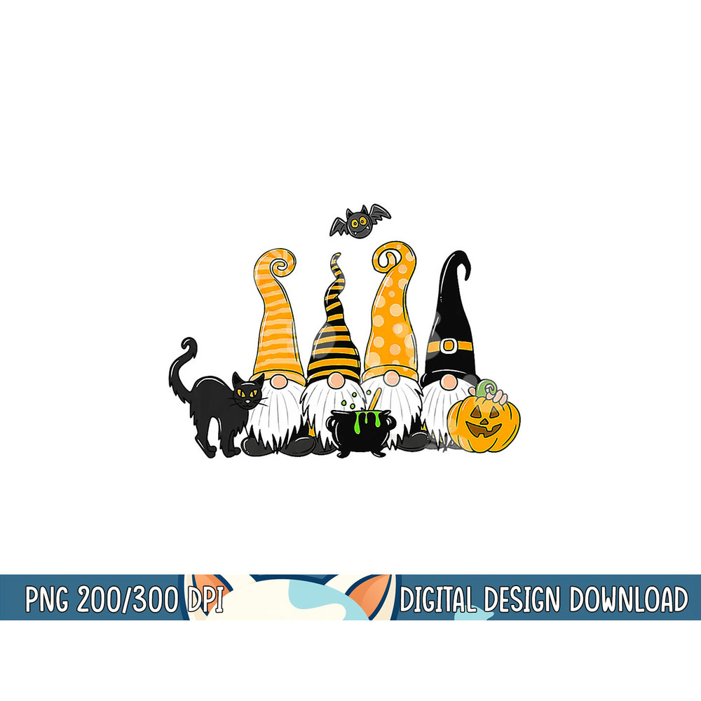 Halloween Gnomes Cute Autumn Pumpkin Fall Holiday Women Girl png, sublimation copy.jpg