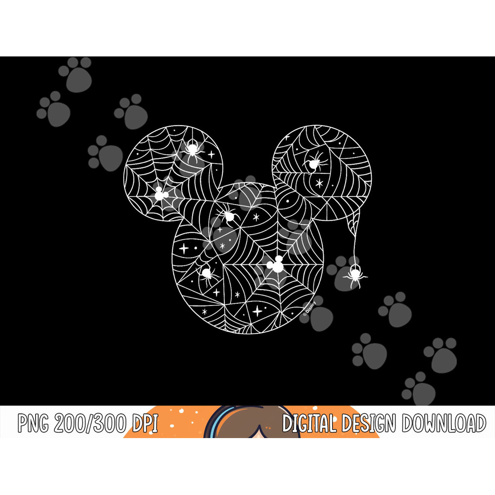 Halloween Mickey Spider Web Ears png, sublimation copy.jpg