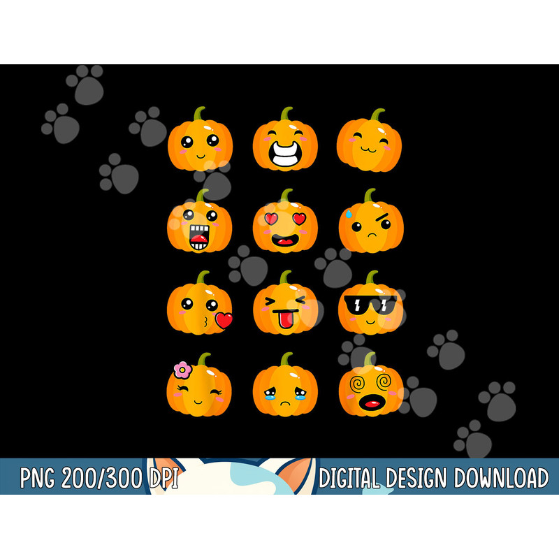 Halloween Pumpkins Emotions Boys Girls Kids Cute Halloween png, sublimation copy.jpg