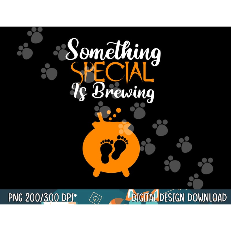 Halloween Something Special Is Brewing Baby Announcement png, sublimation copy.jpg