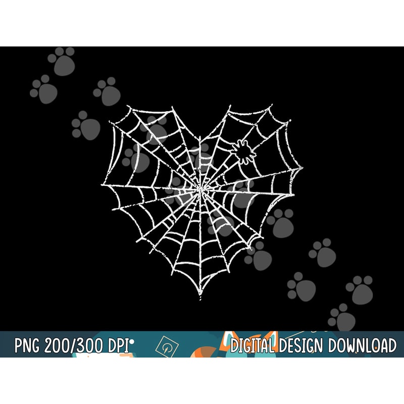 Halloween Spider Web Costume Cute Heart Spider Web png, sublimation copy.jpg