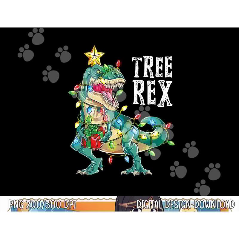 Dinosaur Christmas Tree Rex Pajamas Men Boys Xmas Lights png, sublimation copy.jpg