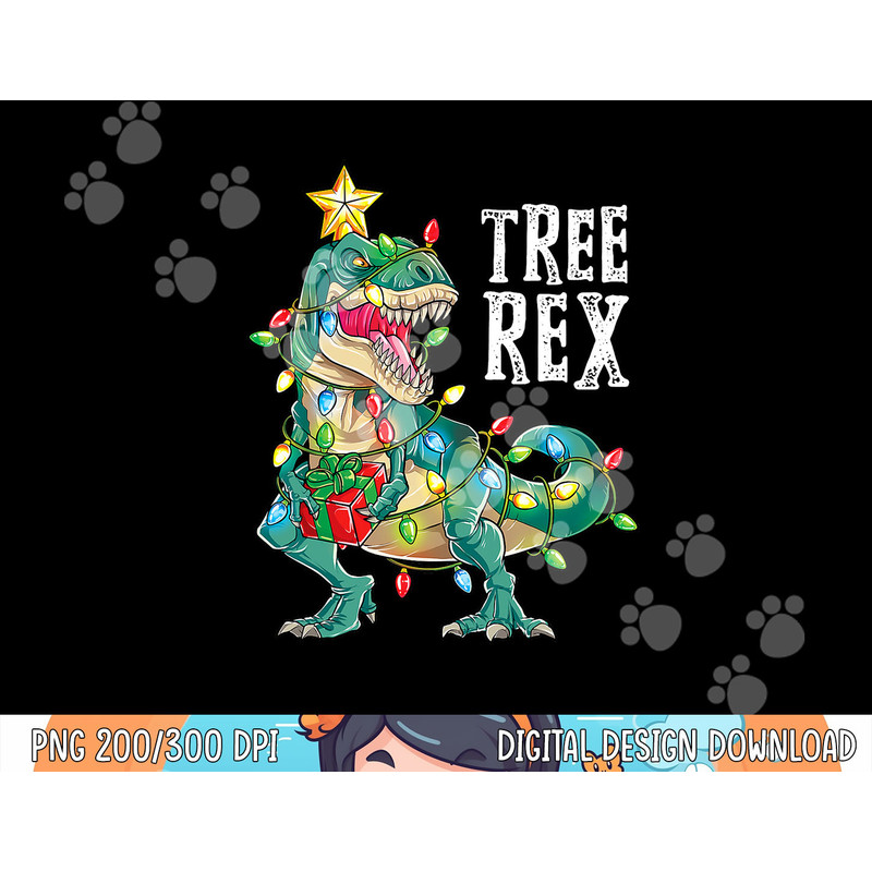 Dinosaur Christmas Tree Rex Pajamas Men Boys Xmas Lights png, sublimation copy.jpg