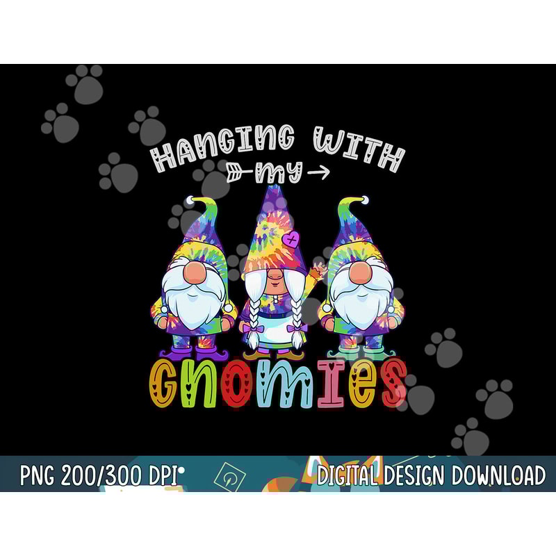 Hanging With Gnomies Gnome Merry Christmas Tie Dye Pajamas png,sublimation copy.jpg