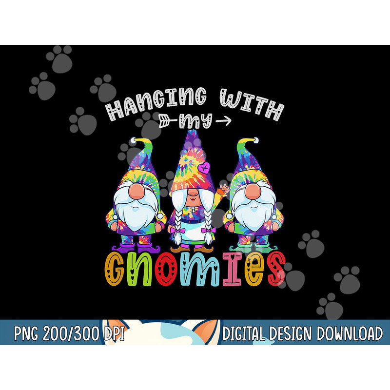 Hanging With Gnomies Gnome Merry Christmas Tie Dye Pajamas png,sublimation copy.jpg