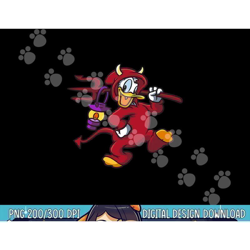 Disney Halloween Donald Duck Devil Costume png, sublimation copy.jpg