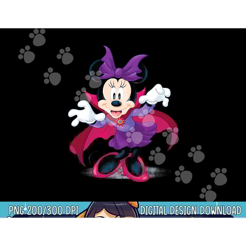 Disney Halloween Minnie Mouse Vampire png, sublimation copy.jpg