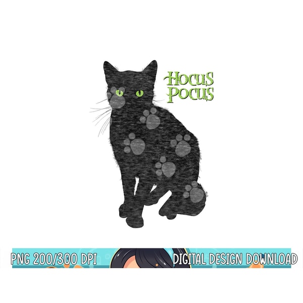 Disney Hocus Pocus Thakery Binx Halloween png,sublimation co | Inspire ...