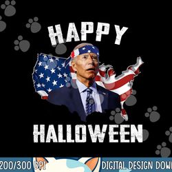 happy halloween joe biden confused american flag 4th of july png, sublimation copy