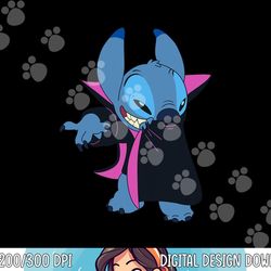disney lilo & stitch halloween stitch vampire costume png, sublimation copy