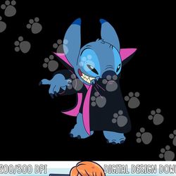 disney lilo & stitch halloween stitch vampire costume png, sublimation copy