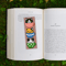 cross stitch bookmark pattern Kitten