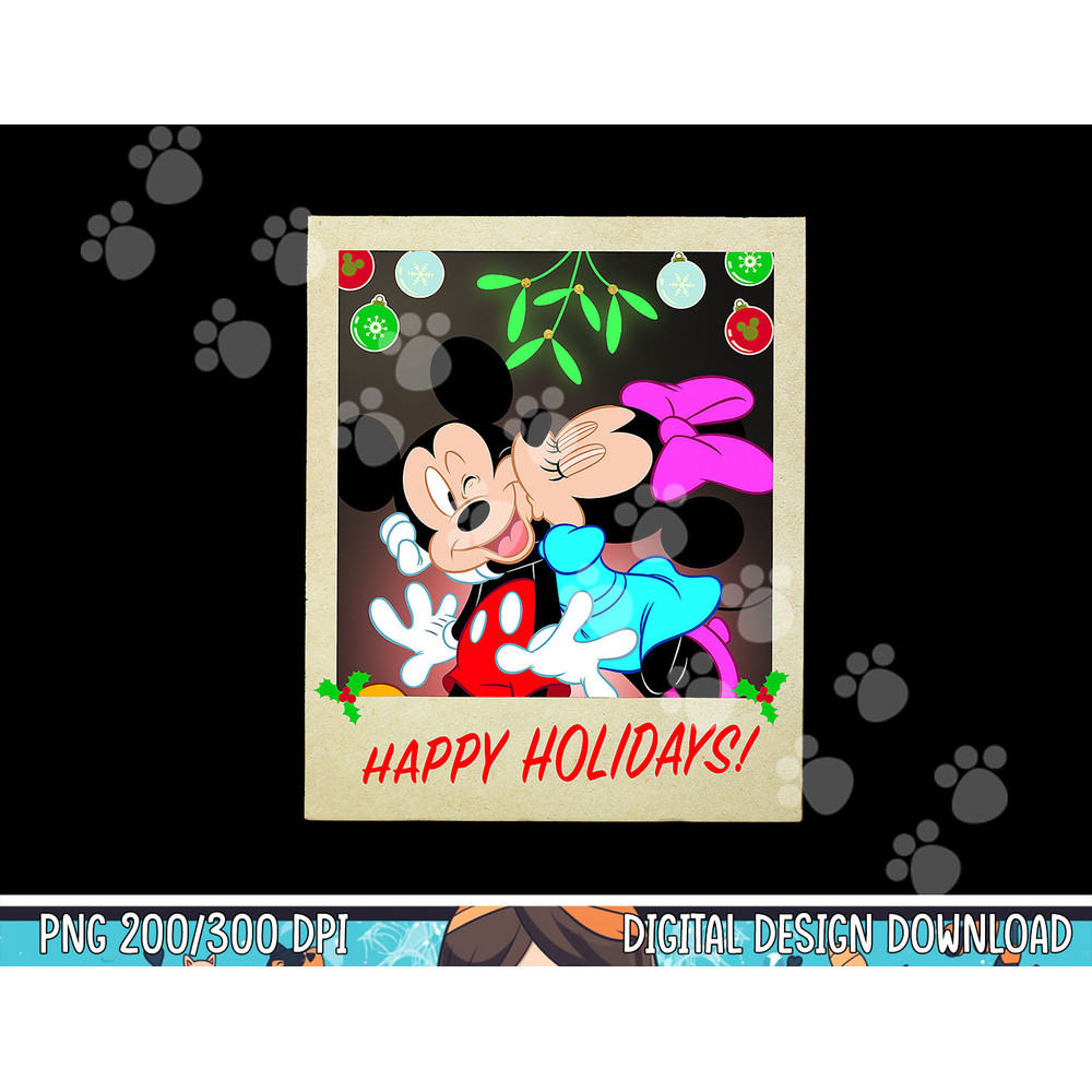 Disney Mickey And Minnie Happy Holidays Christmas Portrait png, sublimation copy.jpg