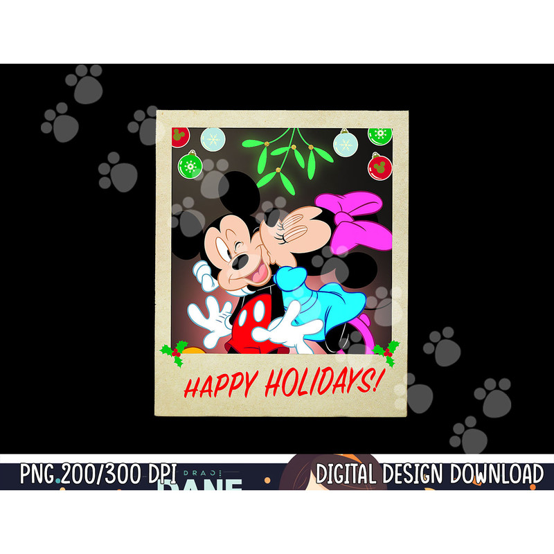 Disney Mickey And Minnie Happy Holidays Christmas Portrait png, sublimation copy.jpg