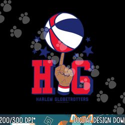 harlem globetrotters - hg basketball on finger png, sublimation copy