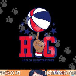 harlem globetrotters - hg basketball on finger png, sublimation copy