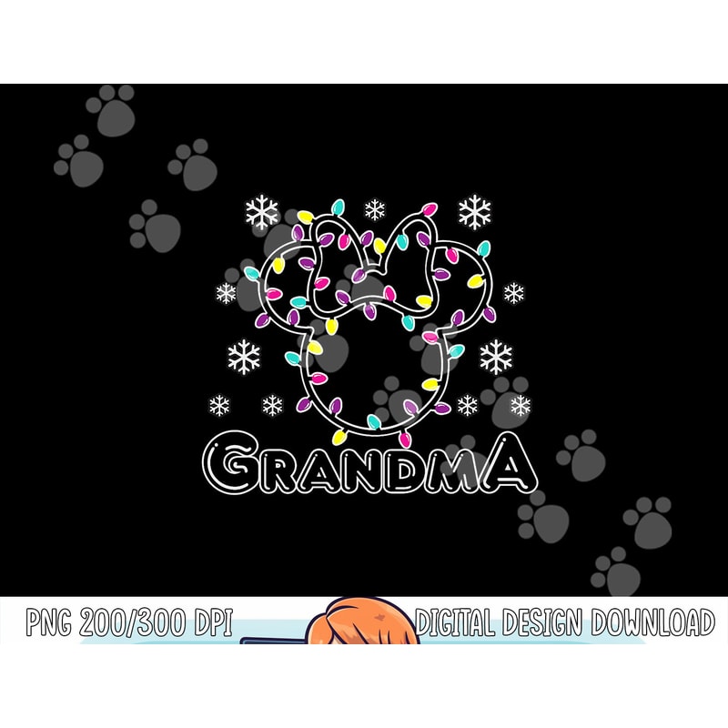 Disney Minnie Holiday Grandma png, sublimation copy.jpg