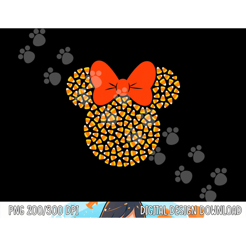 Disney Minnie Mouse Candy Corn Halloween png,sublimation copy.jpg