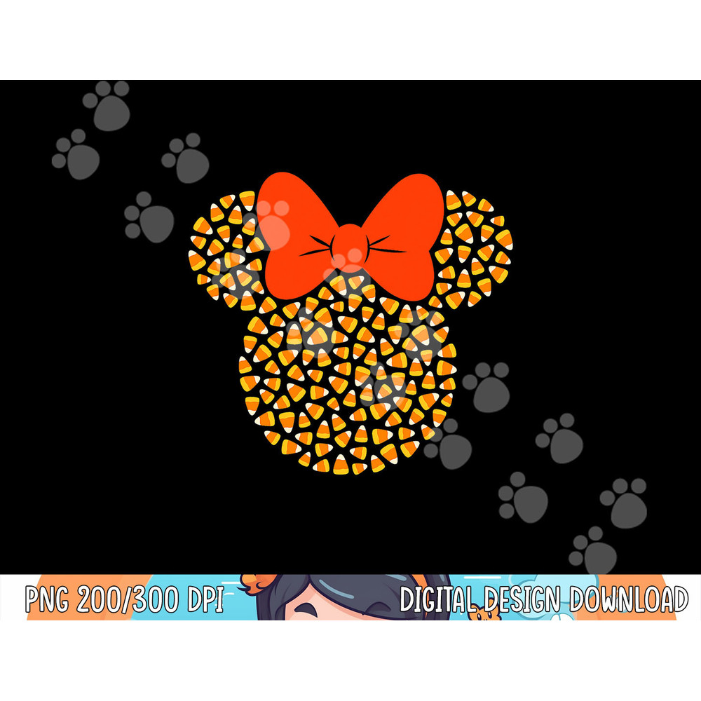 Disney Minnie Mouse Candy Corn Halloween png,sublimation copy.jpg