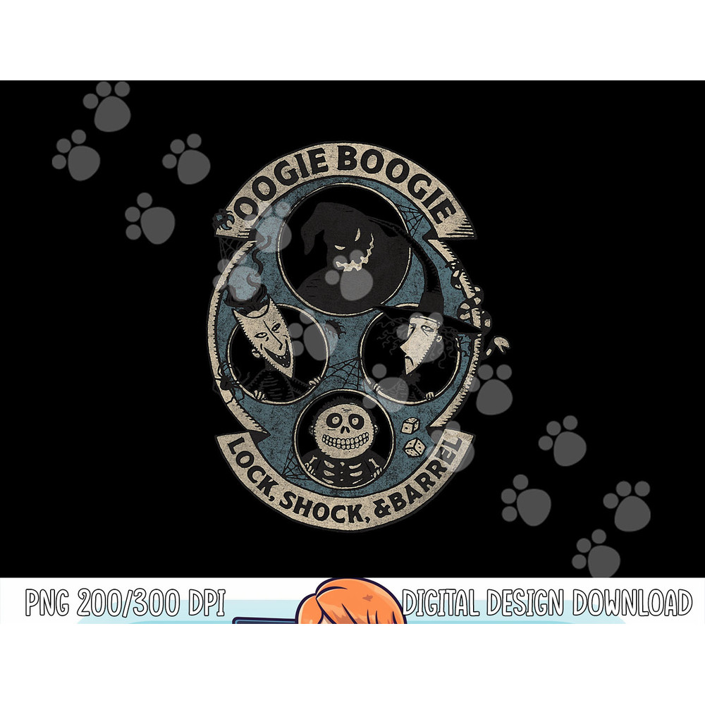 Disney Nightmare Before Christmas Group Shot Villain Cast png, sublimation copy.jpg