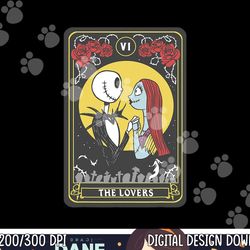 disney nightmare before christmas jack & sally the lovers png, sublimation copy