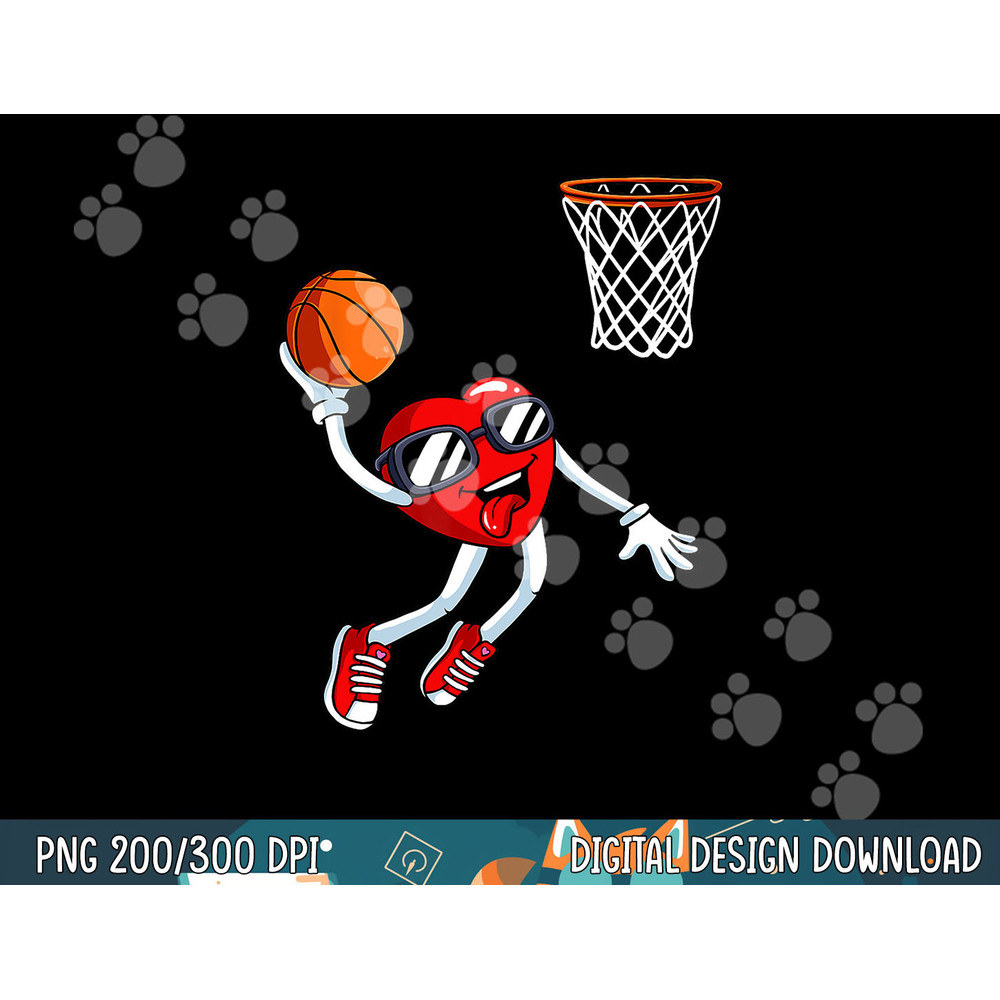 Heart Dunk Basketball Player Valentines Day Love Sports png, sublimation copy.jpg