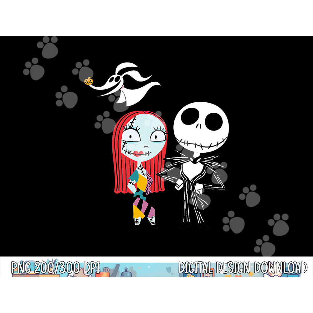 Disney Nightmare Before Christmas Jack and Sally png, sublimation copy.jpg