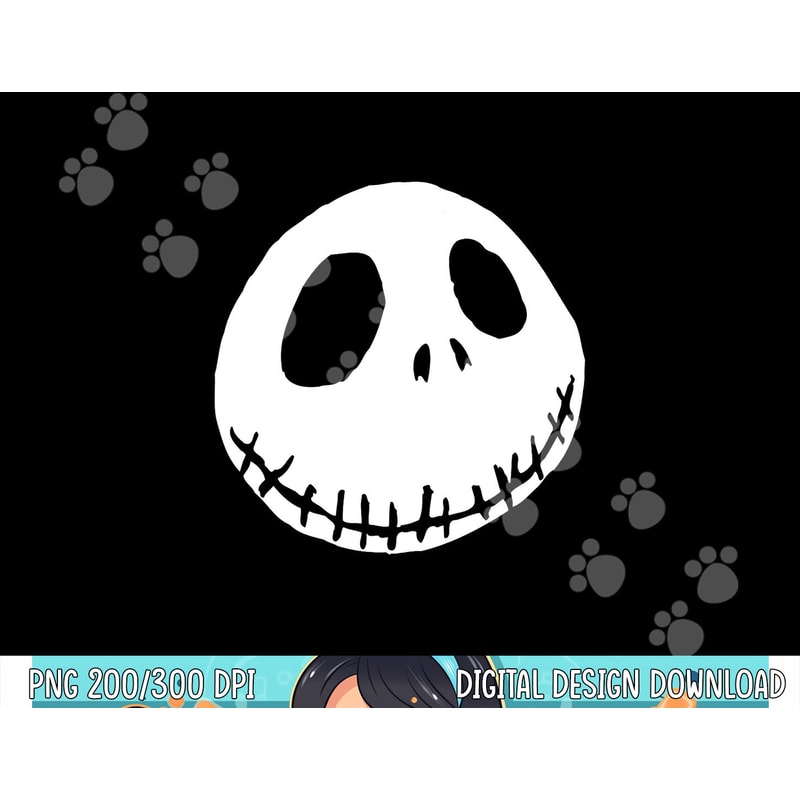 Disney Nightmare Before Christmas Jack Smile png, sublimation copy.jpg