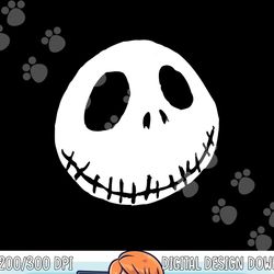 disney nightmare before christmas jack smile png, sublimation copy