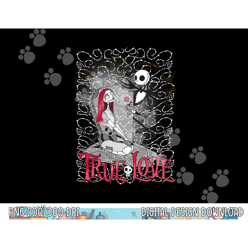 Disney Nightmare Before Christmas True Love png, sublimation copy.jpg