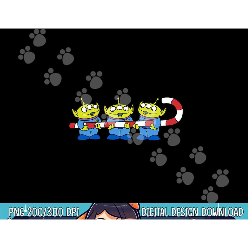 Disney Pixar Toy Story Aliens Candy Cane Christmas png, sublimation copy.jpg