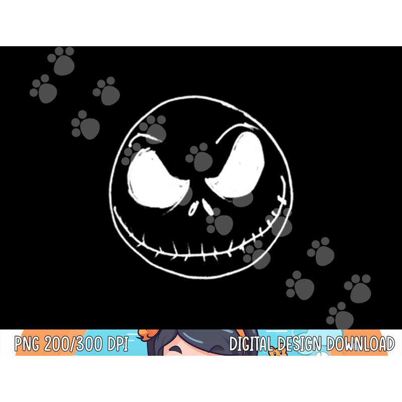 Disney The Nightmare Before Christmas Jack Scribble Pocket png, sublimation copy.jpg