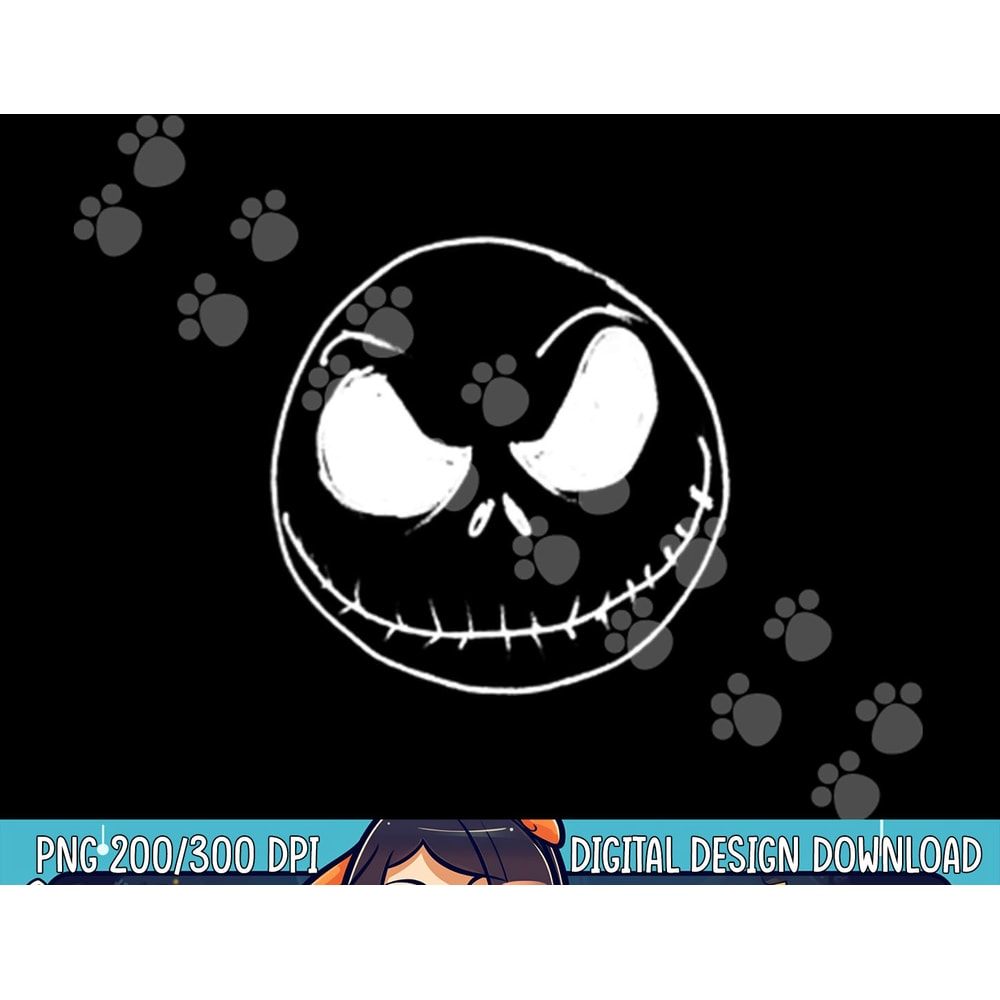 Disney The Nightmare Before Christmas Jack Scribble Pocket png, sublimation copy.jpg