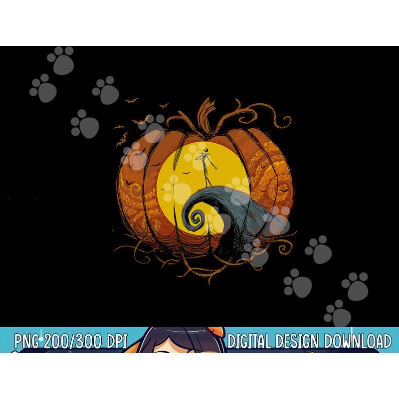 Disney The Nightmare Before Christmas Pumpkin King Lament png, sublimation copy.jpg