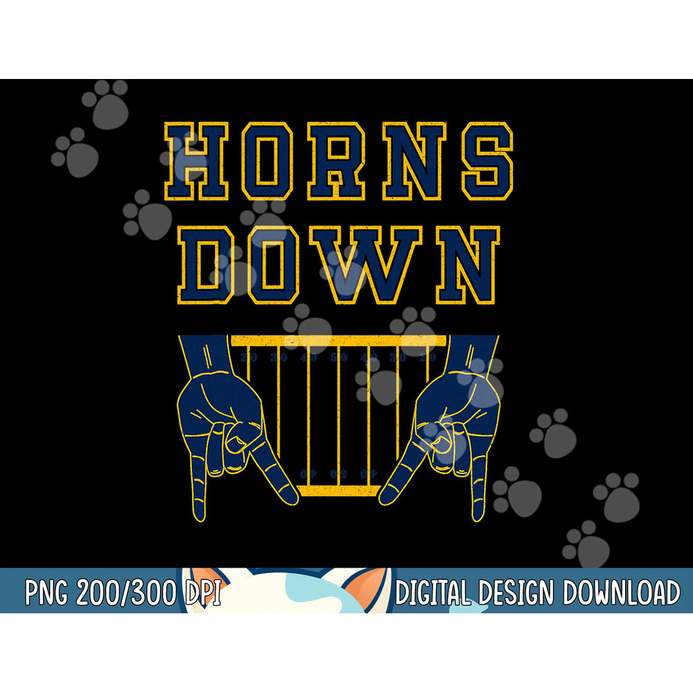 Horns Down Sign On Field png, sublimation copy.jpg