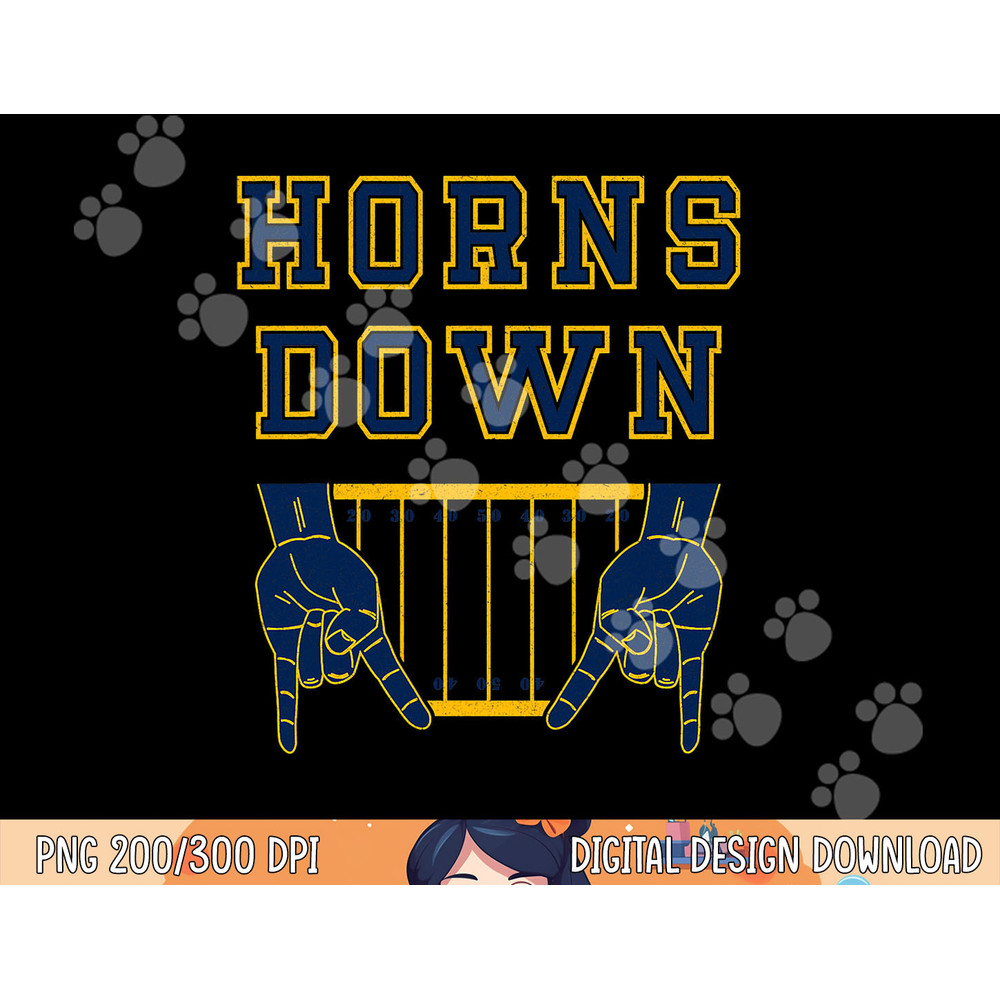 Horns Down Sign On Field png, sublimation copy.jpg