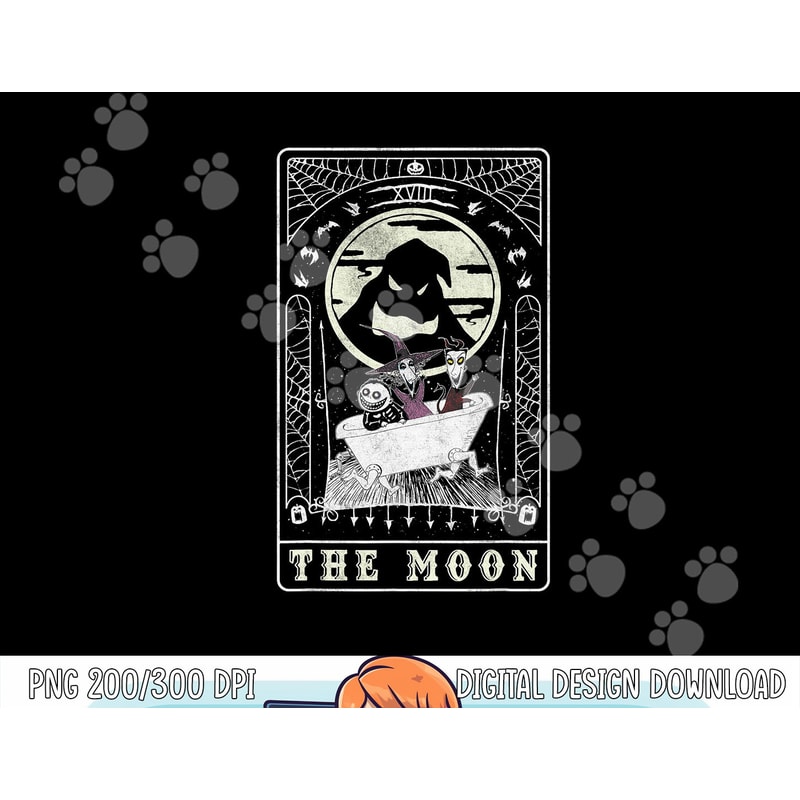 Disney The Nightmare Before Christmas The Moon Card png, sublimation copy.jpg