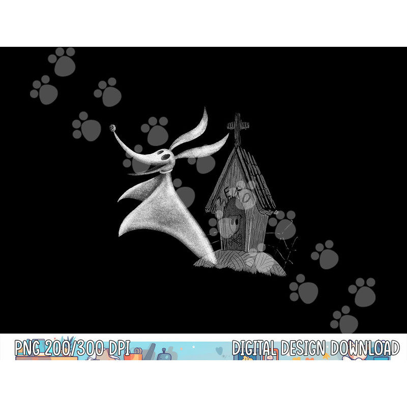 Disney The Nightmare Before Christmas Zero Dog House png, sublimation copy.jpg