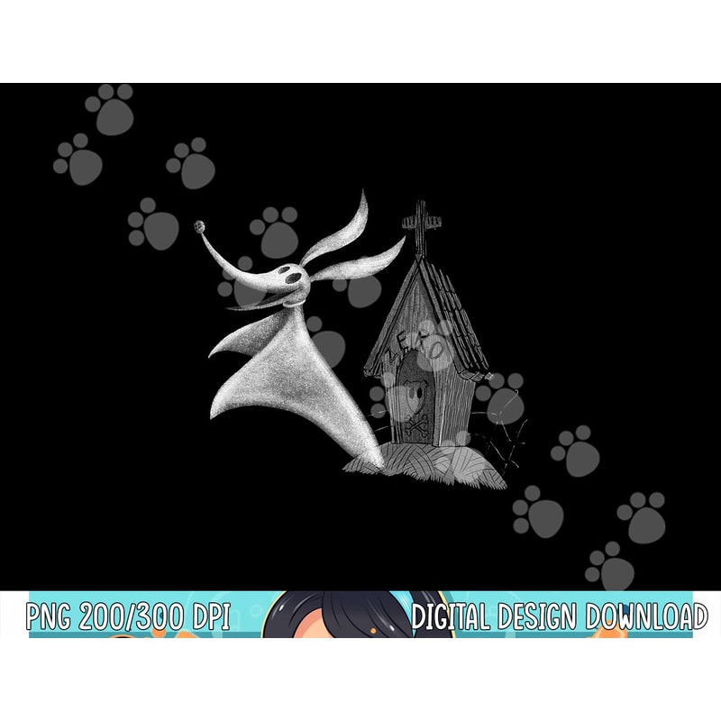 Disney The Nightmare Before Christmas Zero Dog House png, sublimation copy.jpg