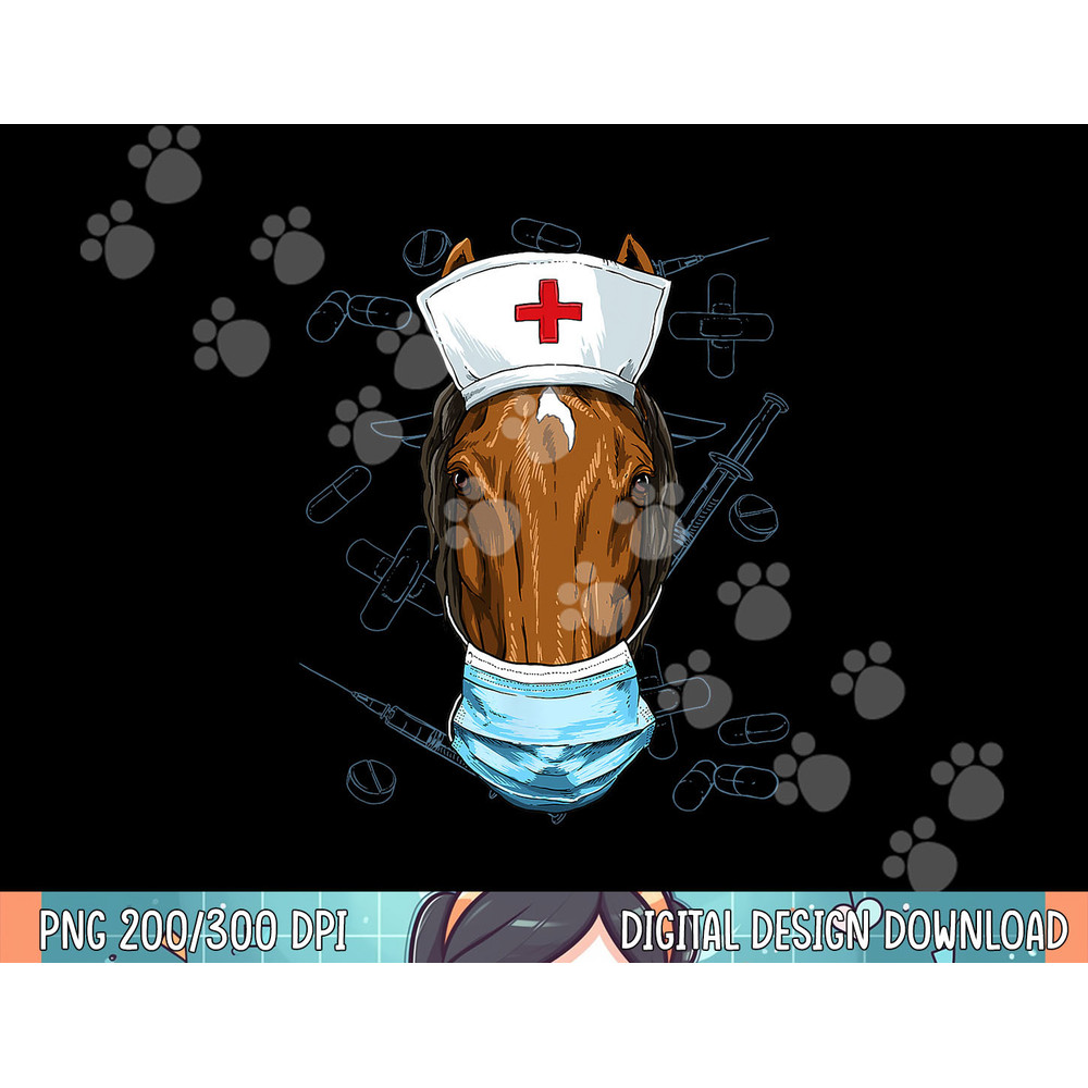 Hospital Horse ER Nurse RN LPN Nurse Life Animal Horse Lover png, sublimation copy.jpg