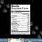 Hustle Nutrition Facts Christmas Birthday Gift Rap Urban Tee png,sublimation copy.jpg