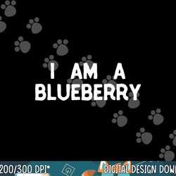 i am a blueberry costume halloween i m lazy easy png, sublimation copy