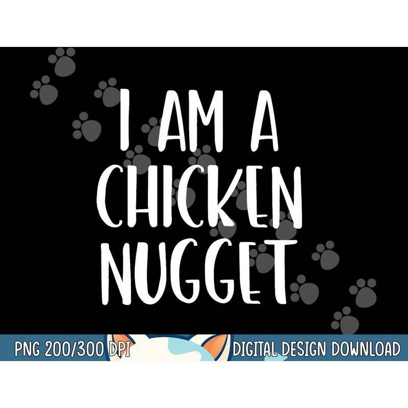 I Am A Chicken Nugget Halloween I m Simple Costume Lazy png, sublimation copy.jpg